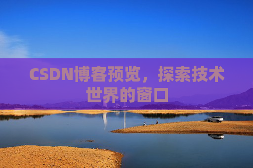CSDN博客预览，探索技术世界的窗口